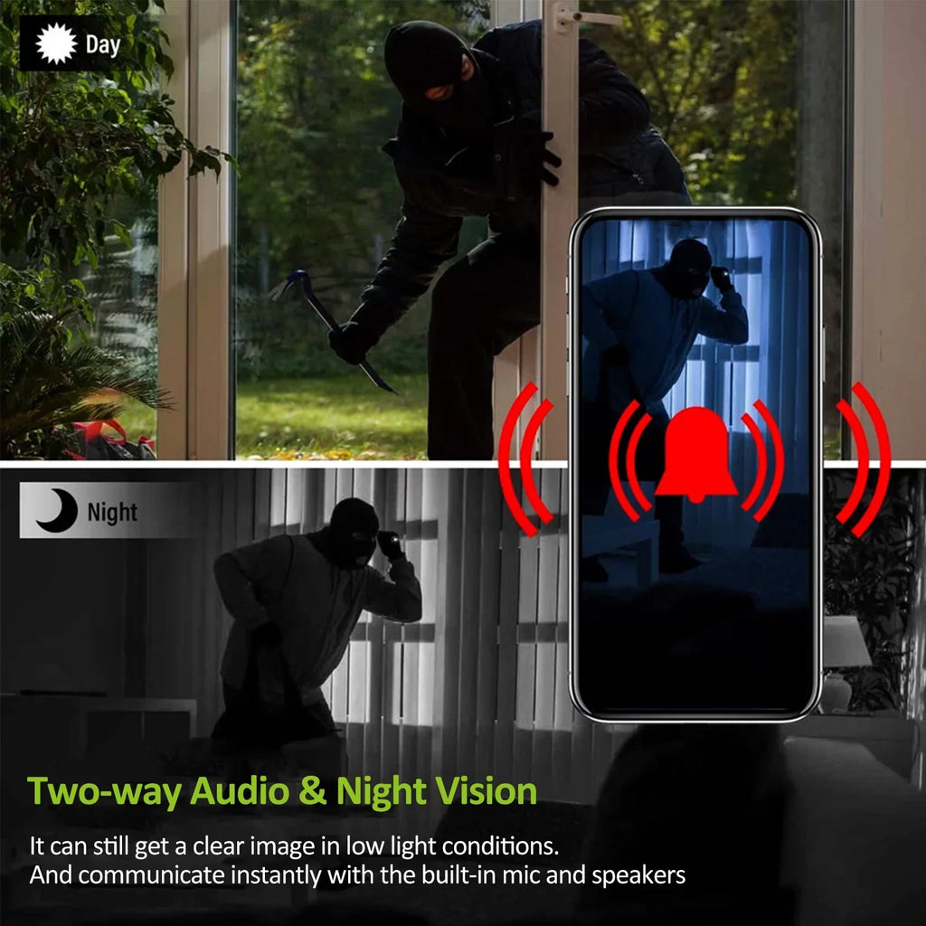 Your Waterproof Keep , 1080P Smart Detection, Cameras Color Home Safe Night with Vision, Nebublu Motion IP65 and Secure