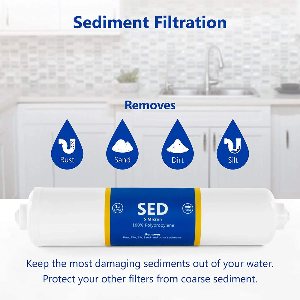 carbon inline replacement sediment, set filters connect osmosis countertop reverse gac 1?4” and pac quick cartridges filters 6 - month system set filter filter filter 3