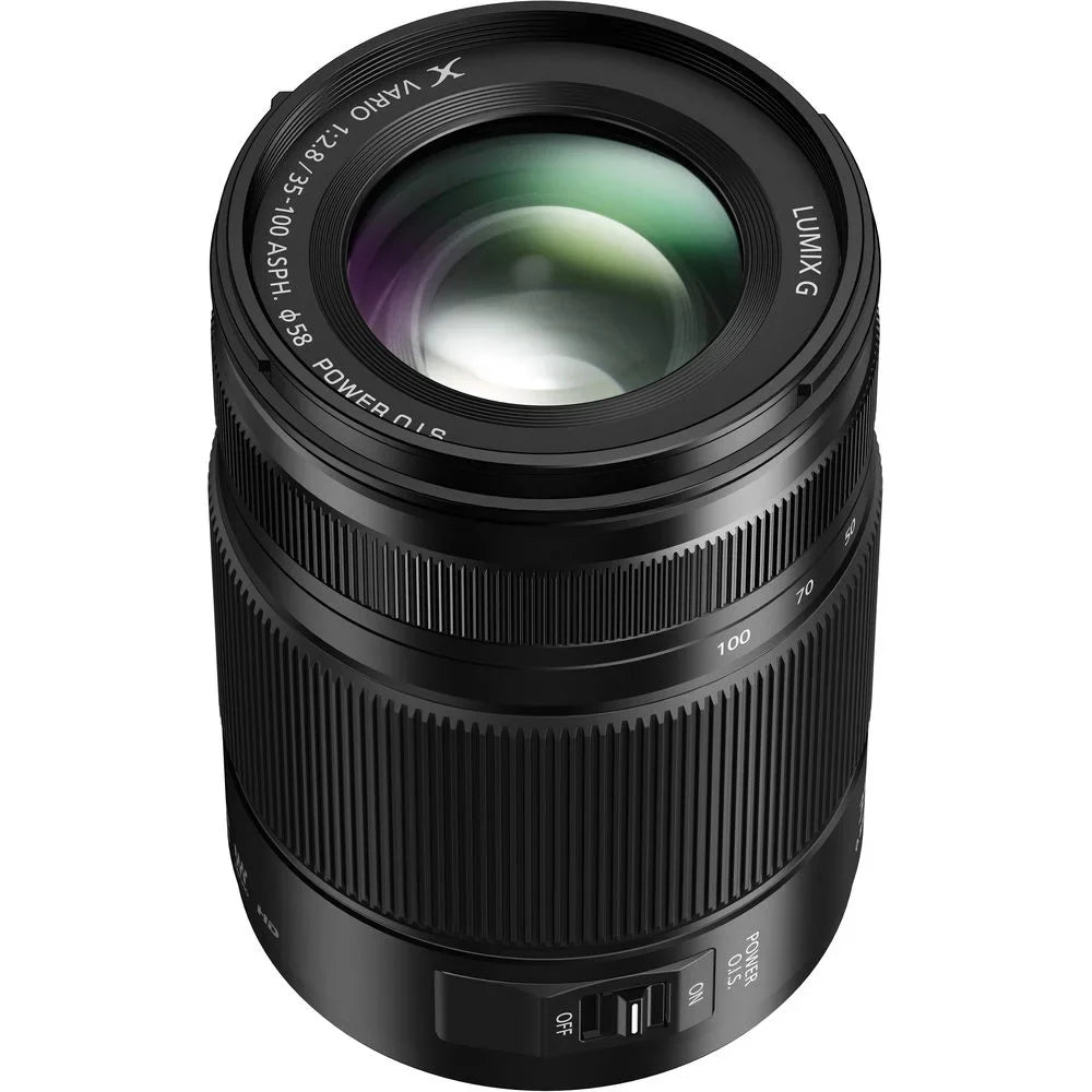 Vario Panasonic 35-100mm f/2.8 Box Open II G Lens Lumix POWER X O.I.S.