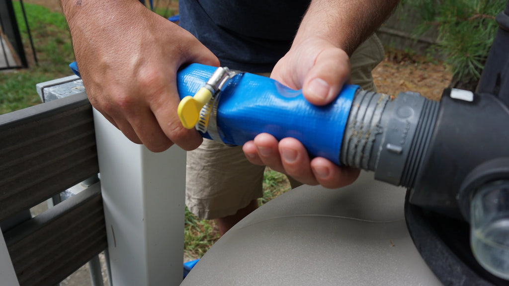 Filtered Cartridge Fountain Hose Kit & with Hose liquid Swimming Pools #400 Backwash Pool for 1.5" Sand Waste