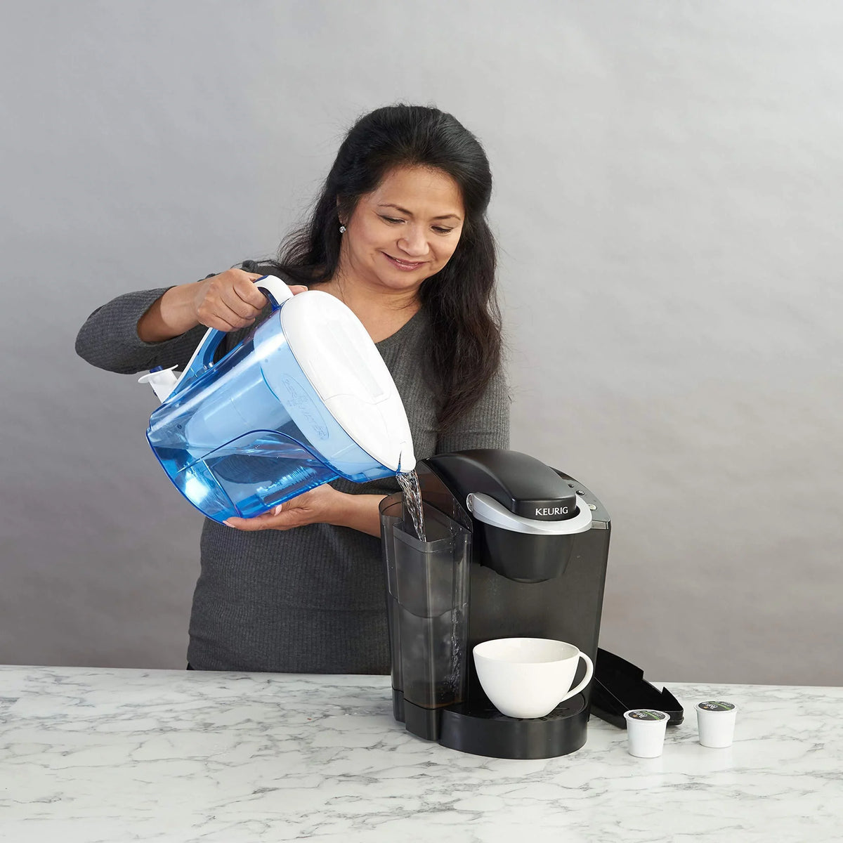 ZeroWater Pitcher (10-Cup) Ion (10-Cup) liquid Dispenser Exchange ZD-010