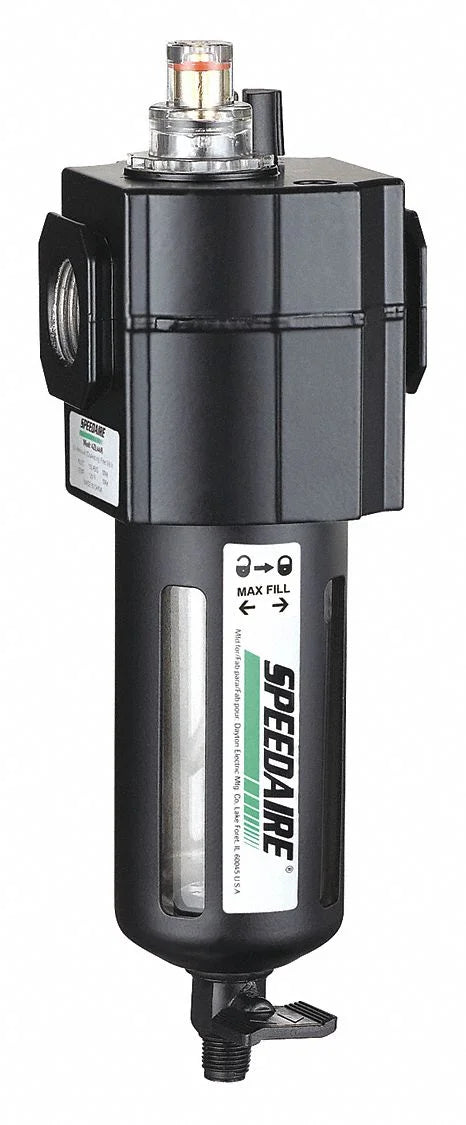 Speedaire Lubricator,1/4In,60 4ZL79 cfm,150 Line psi Air