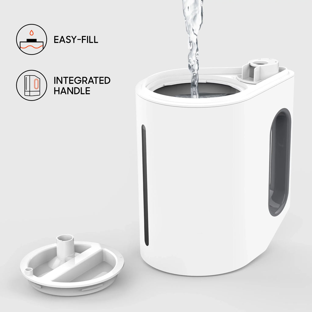 8 Gallon Pitcher Light, Sharper Customizable Tank Ultrasonic Cool Mist, 0.65 MIST with Image Humidifier