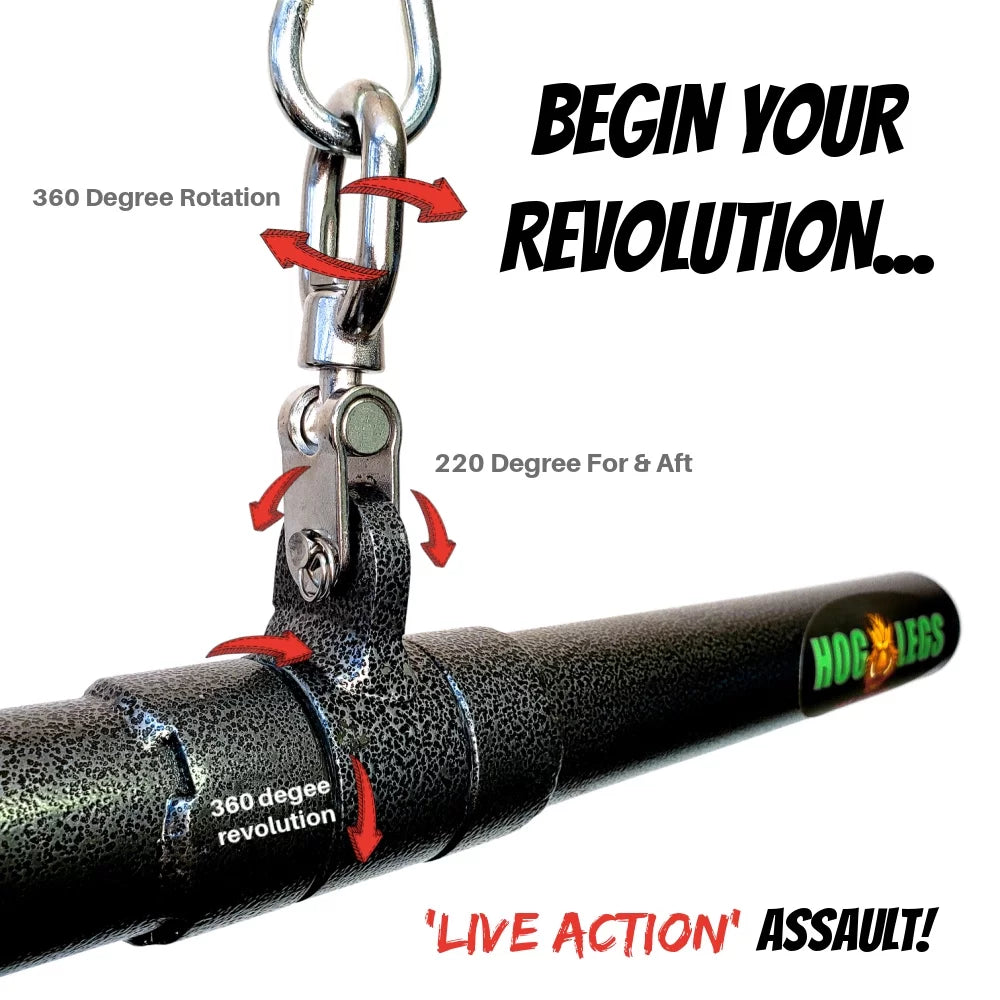Revolution with Cable HOCK Gym 24" Revolving Bar HAM Center