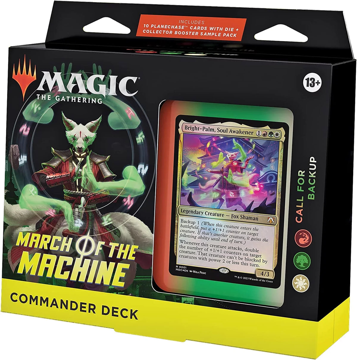 For March Machine Pack Sample Deck Call Booster Magic: + Commander Gathering The of Collector the Backup