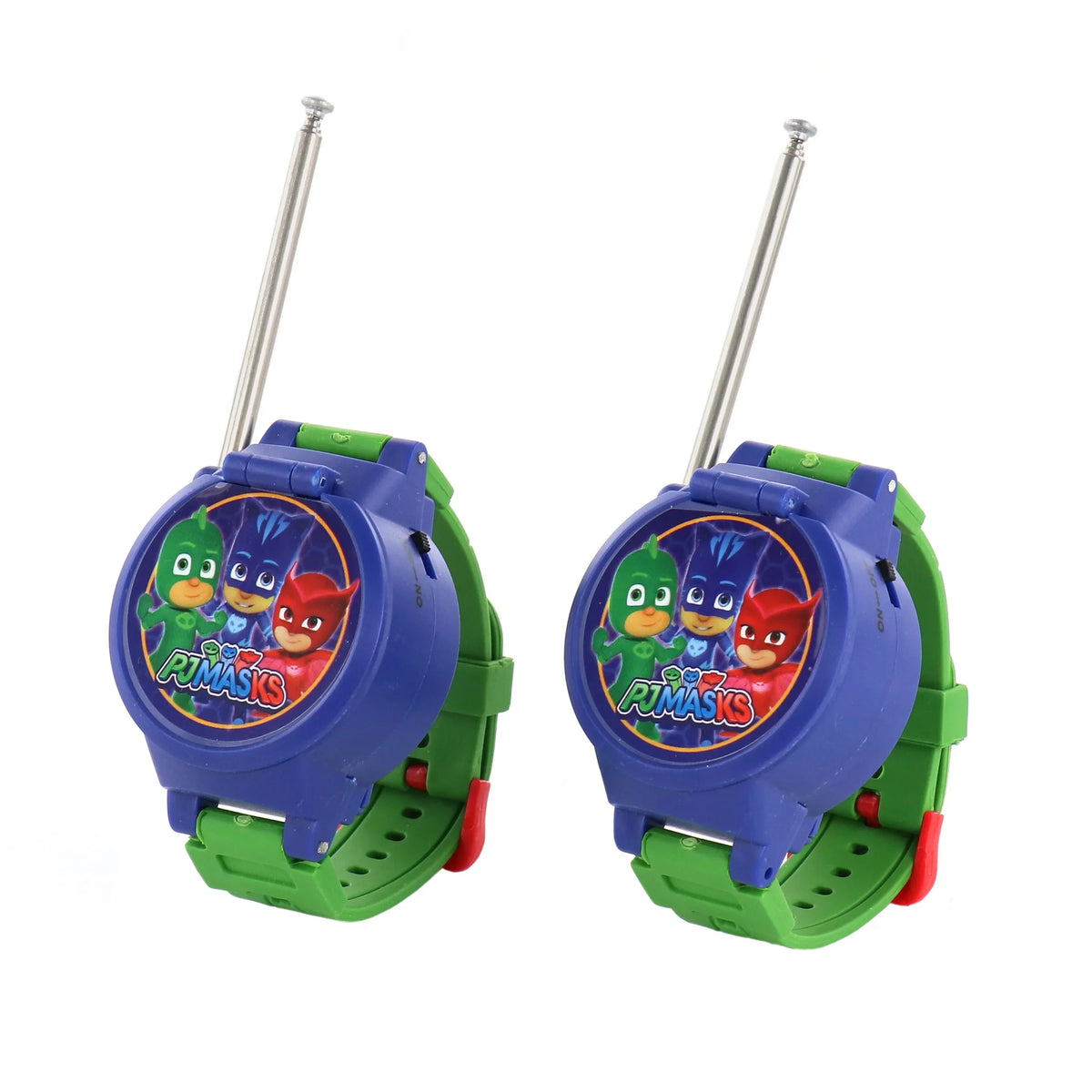 With PJ Talkie Built 2 in Walkie Watch Set Piece Wrist Masks