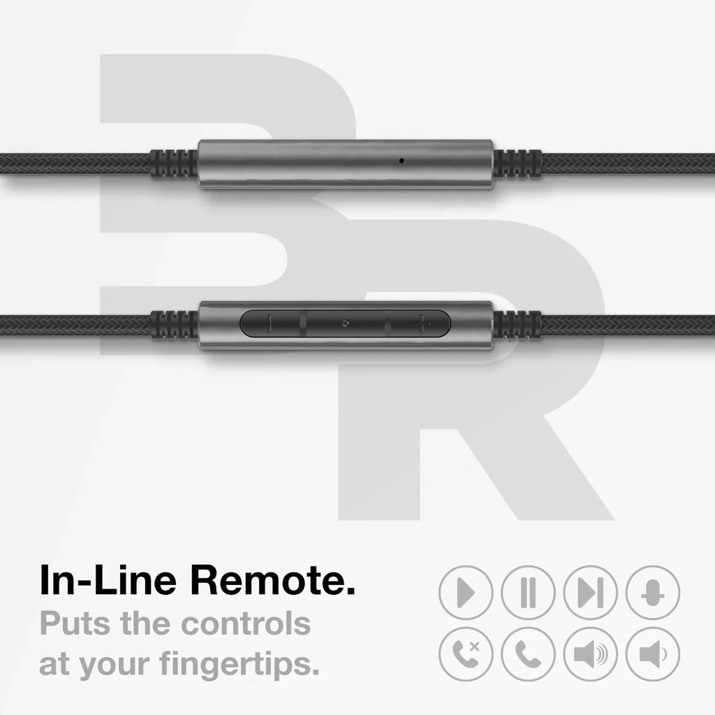 Thore QC35 Aux Replacement Mic Noise Cable - Cable / Canceling USB 2.5mm Audio / QC25 Remote/ Volume 700 Type Headphones C with Connector w/ Control