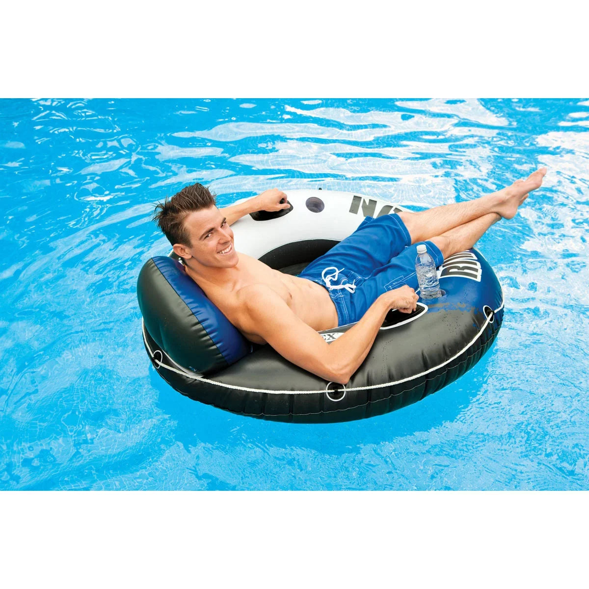 Intex w/ Pack) 2 River American Person Tube Flag Run Person (2 Float 1