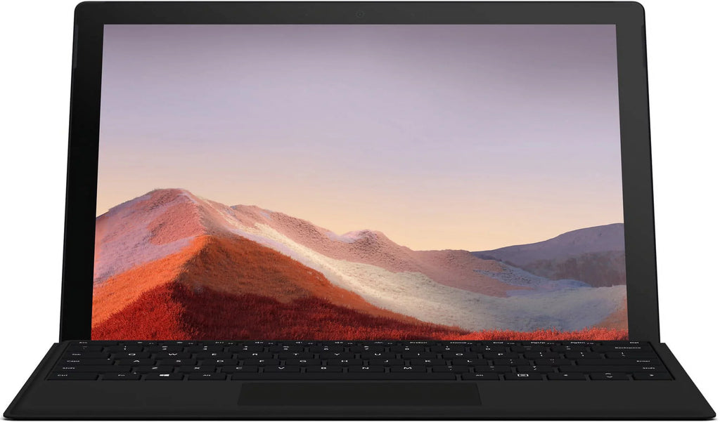 7, Plus i5-1035G4, Home, Core Intel Microsoft Pro PUV-00016 256GB 8GB 10 Windows 12.3" Black, Iris Surface Tablet Touch-Screen, Graphics, Memory, Matte SSD,