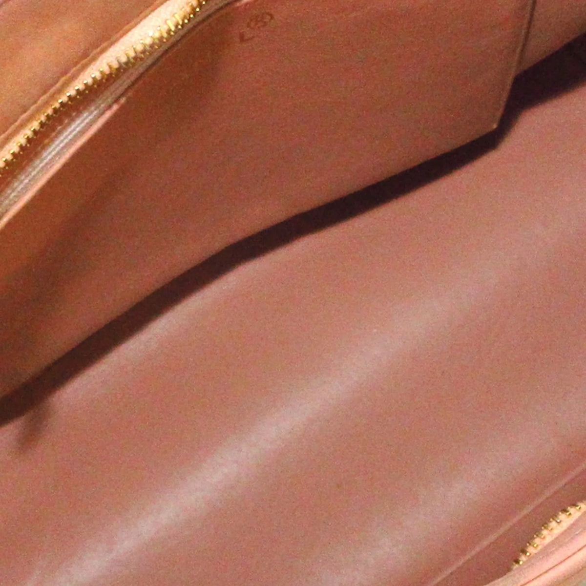 Orange Lambskin Bag Medallion Tote Tote Women Authenticated (Good) Leather Pre-Owned