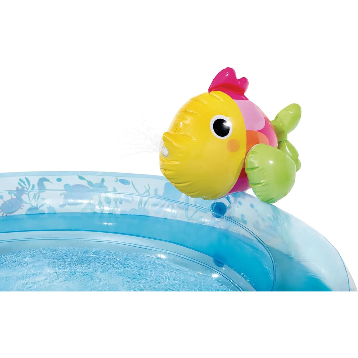 liquid Slide, Sea the Play Age 2+ Under W/ Center Kids Inflatable