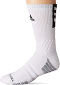White/Black Crew Creator 365 Unisex-Adult Basketball (1-Pair) X-Large Socks