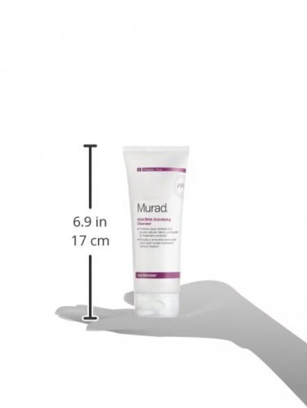 Younger-Looking Exfoliating fl Trio and AHA/BHA to Jojoba Reveal Intensive Cleanser Age of Face with Murad Cleanser a Beads Skin-Polishing a (6.75 Complexion Reform - oz), Exfoliating An Acids