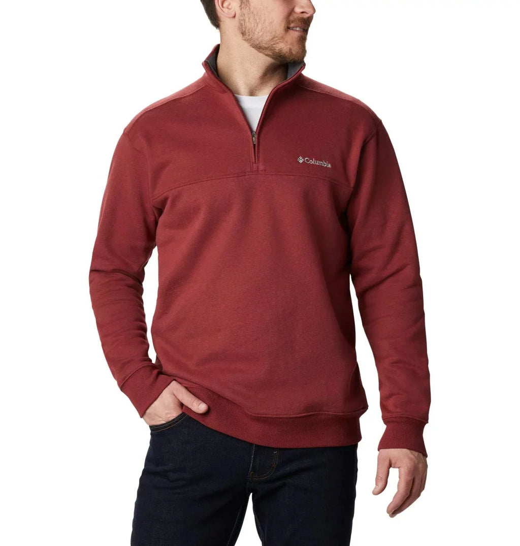 Men's Red Mountain II Hart Half Jasper, Columbia Large Zip,
