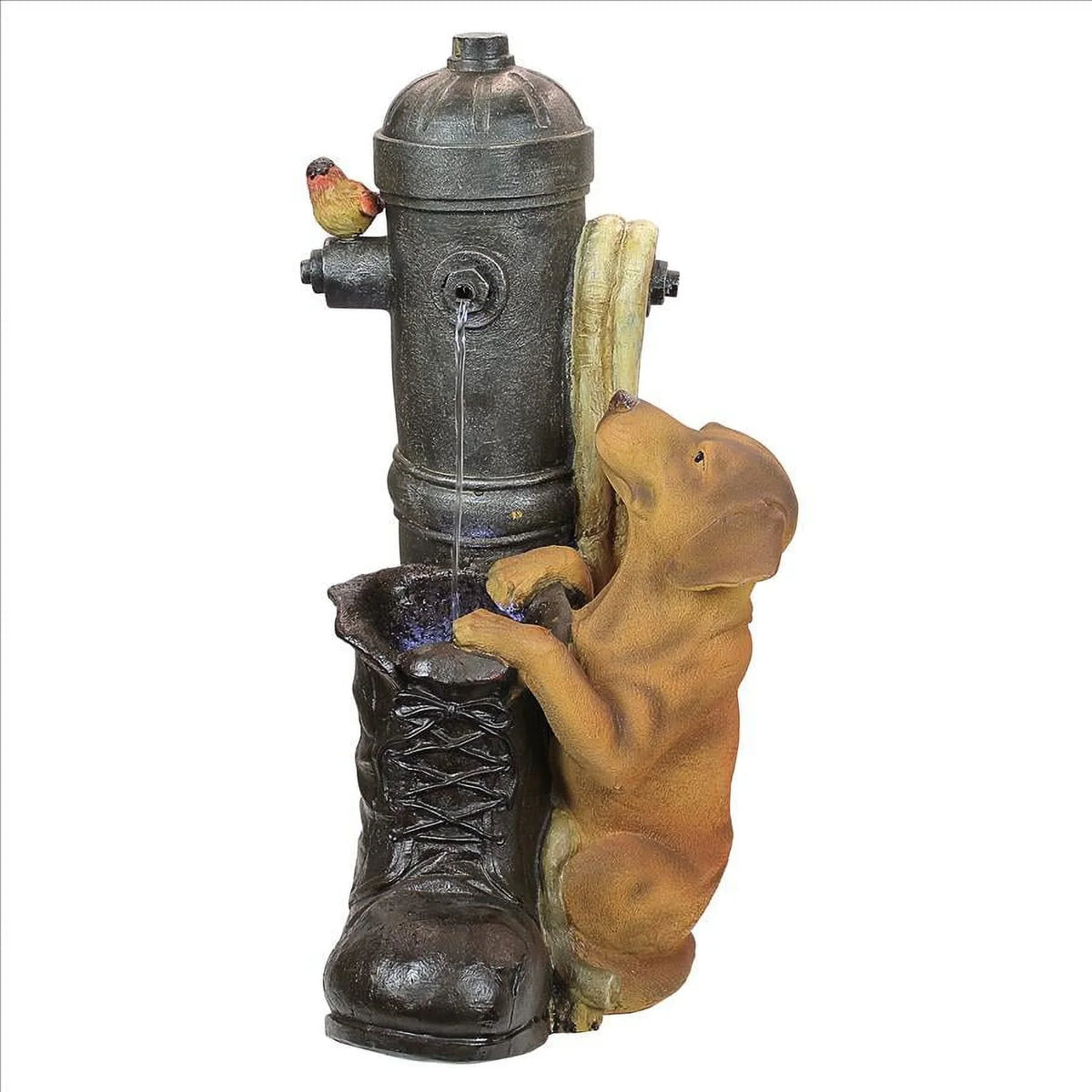 Fountain Fire Sculptural Hydrant Pooch Toscano Design
