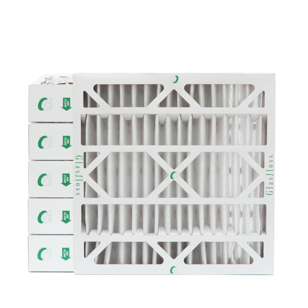 4" dimension: Actual x x Glasfloss. of by Pleated MERV Filters 10 Inch Air 6 23-3/8 23-3/8 Pack 24x24x4 3-3/4