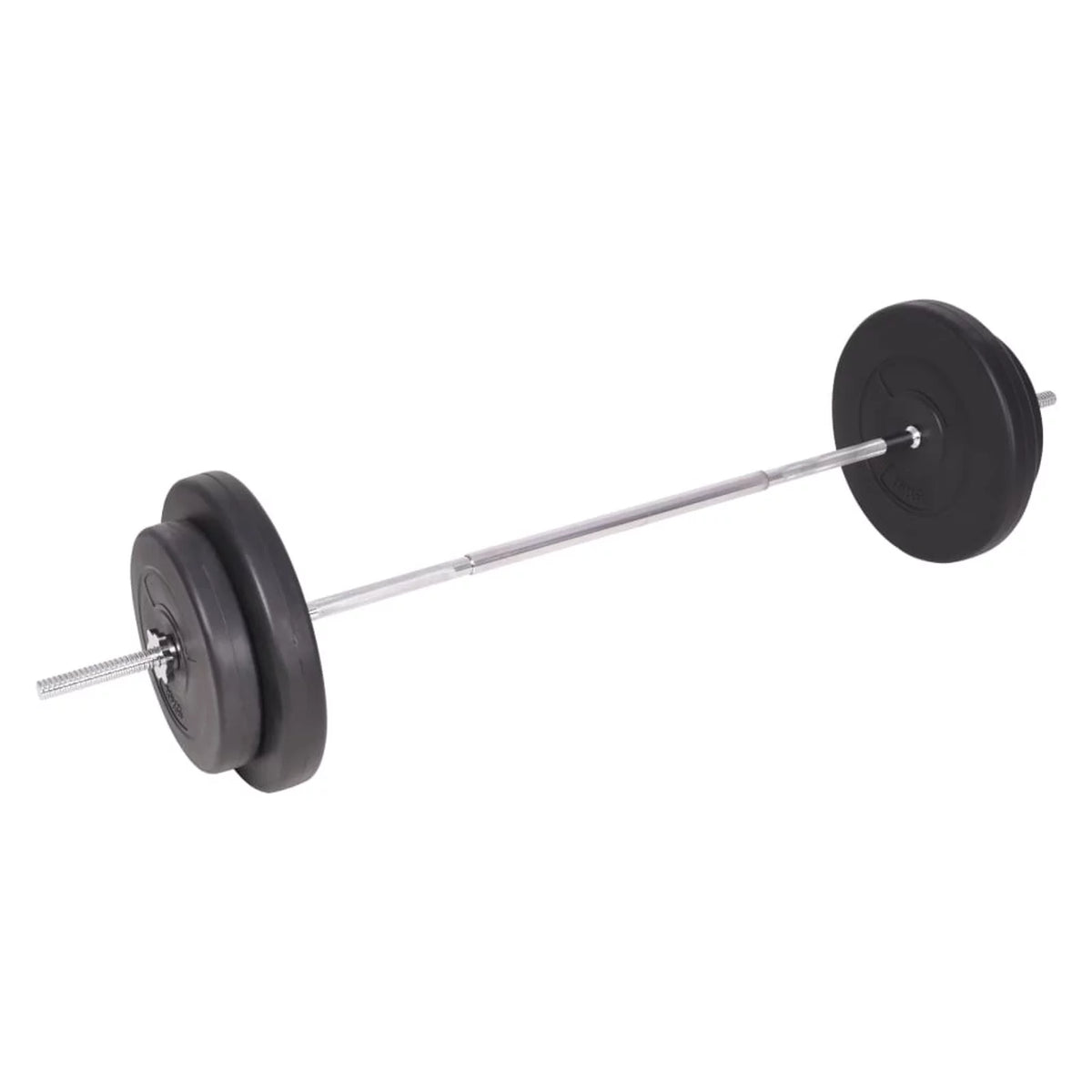 and 198.4 Barbell Tomshoo lb Set Dumbbell