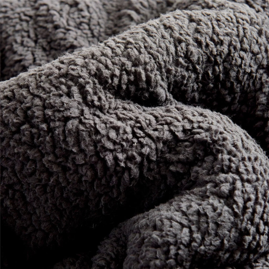 Soft Sherpa Plush Blanket,Cal 95" 3 87"x King Bed Blanket,Thick Piece Borrego JML Warm