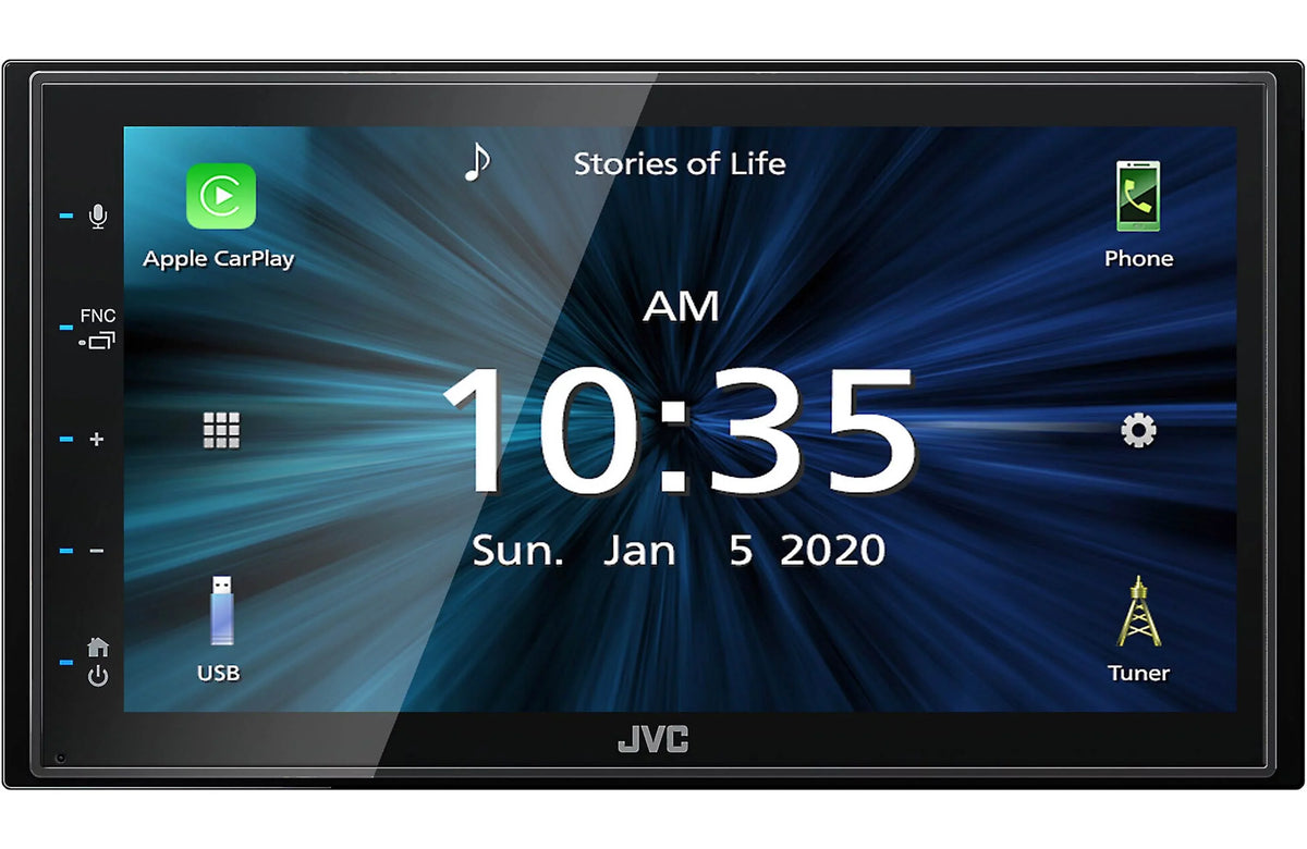 Magnet Multimedia & Rearview w/ 6.75" Camera Monitor+Absolute Receiver KW-M56BT Digital Phone JVC CAM900 Holder fixed Touchscreen
