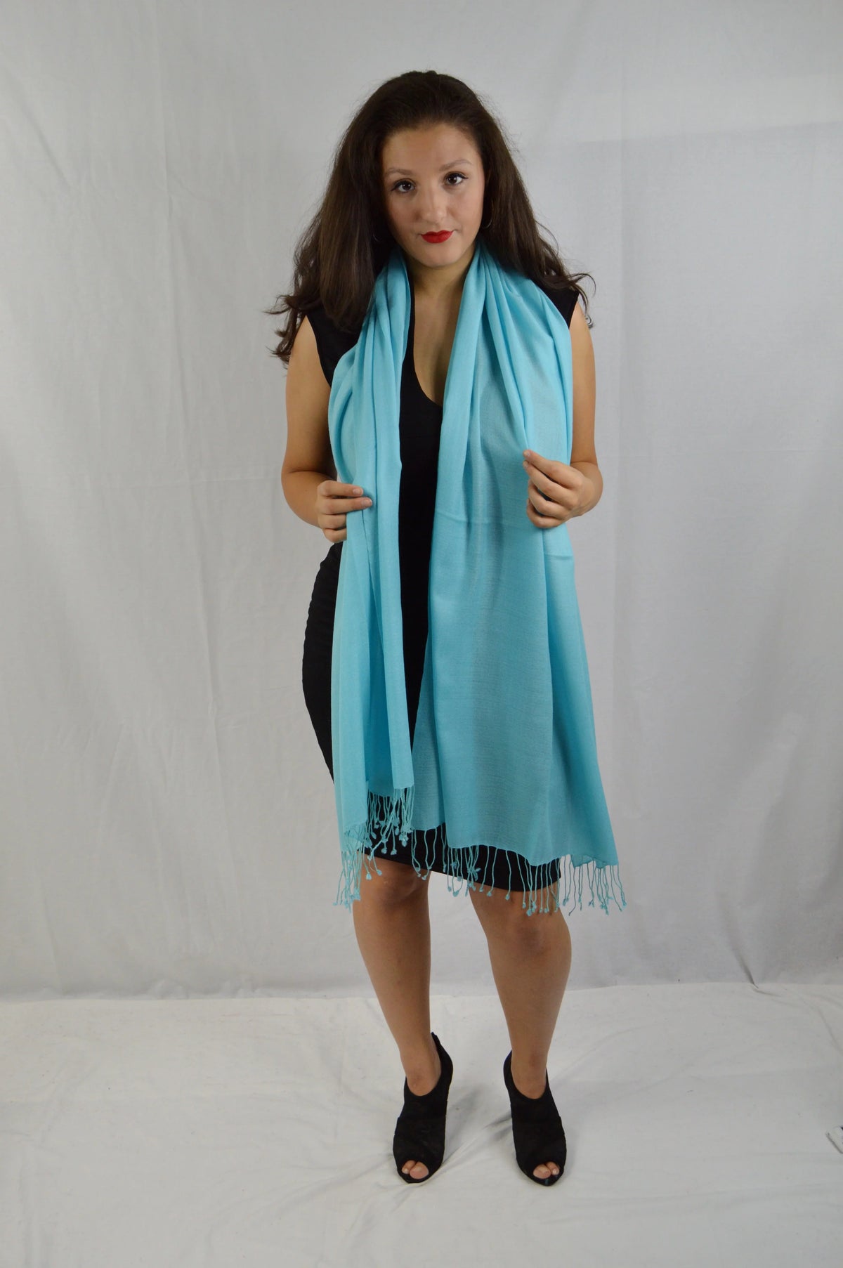 Shawl) weight Shawl/Scarf/Scarves (Tiffany Shawl/Summer Shawl/Pashmina Pashmina Blue Shawl/liquid Shawl/Evening Shawl/Light Regular Fancy Shawl/Sheer