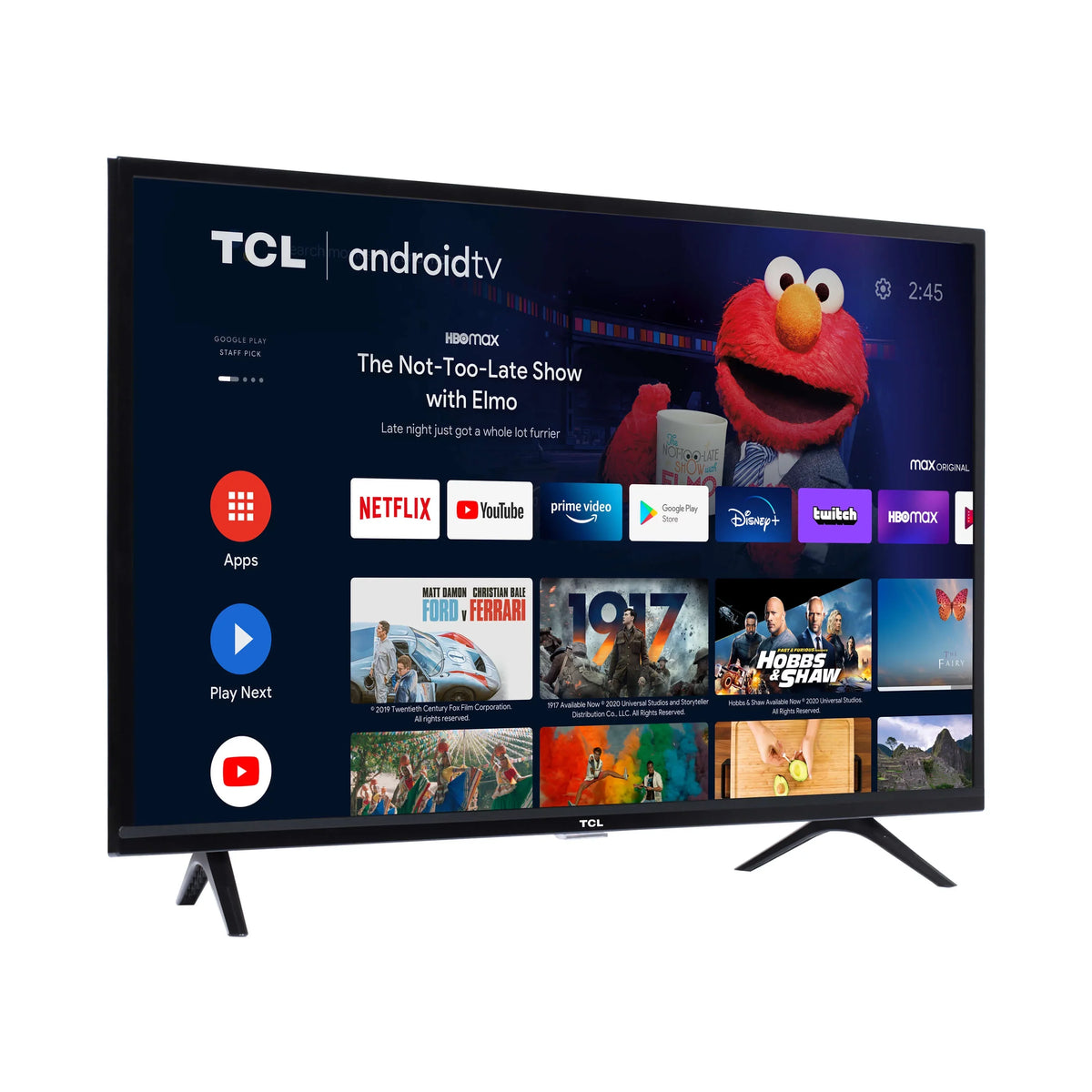 FHD Android TCL Smart TV Restored Class (1080p) LED 3-Series (Refurbished) 40" 40S334