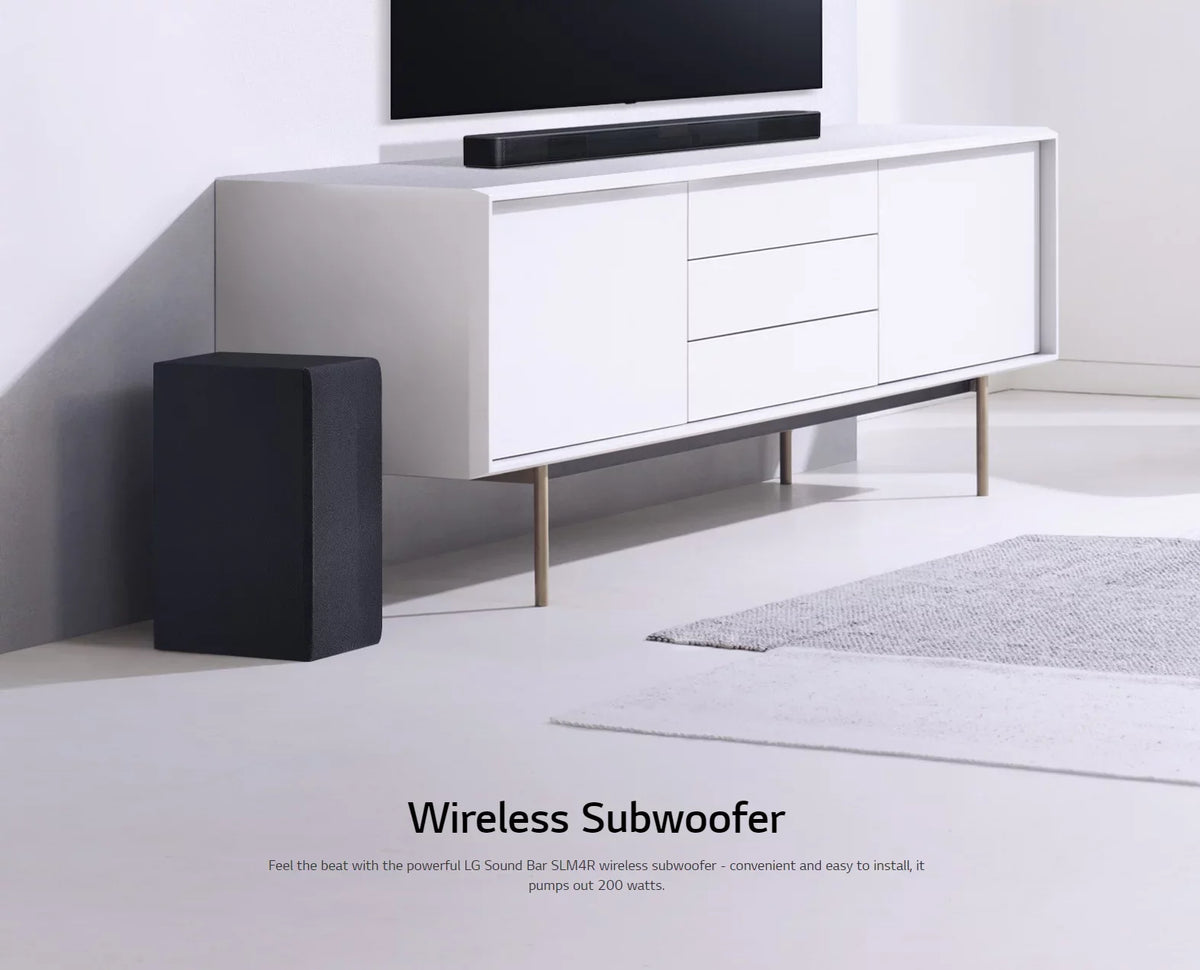 Surround Channel LG System - SLM4R Soundbar Speakers with 420W Wireless 4.1