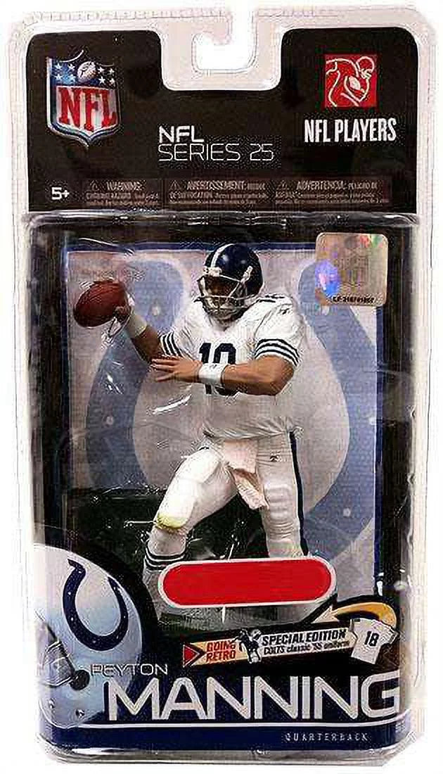 Retro 25 Figure Series Uniform Picks Sports Peyton Action NFL Manning