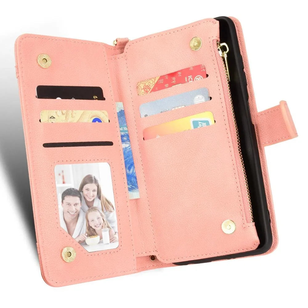 PU Wallet Flip Leather Armor Leather Ulefone Card Zipper for Case Holder Magnetic Cover X9