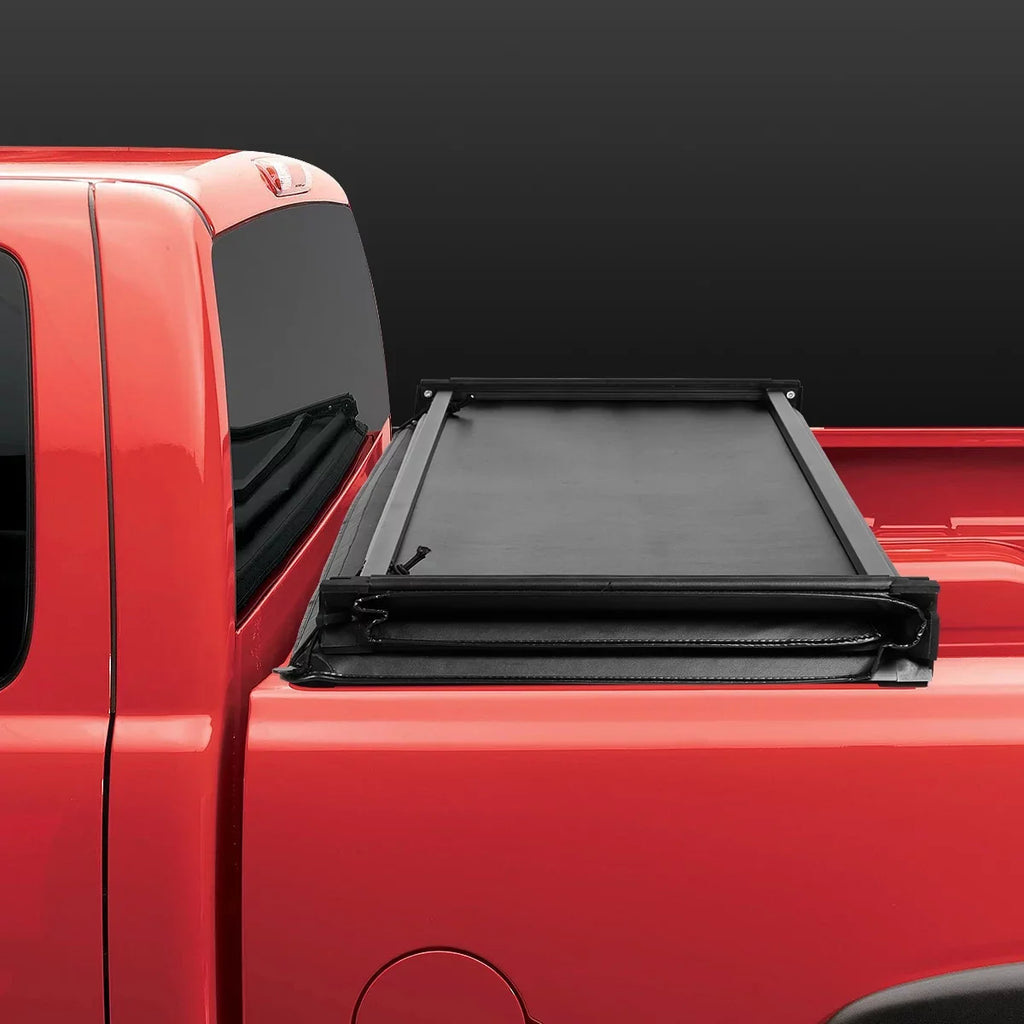 2019 2014 Adjustable Motoring 16 For 18 to 6.5' DNA -Fold 15 Soft Fleetside Tri Trunk 17 Cover toyota Tundra Tonneau Bed Top TTC-TRISOFT-057
