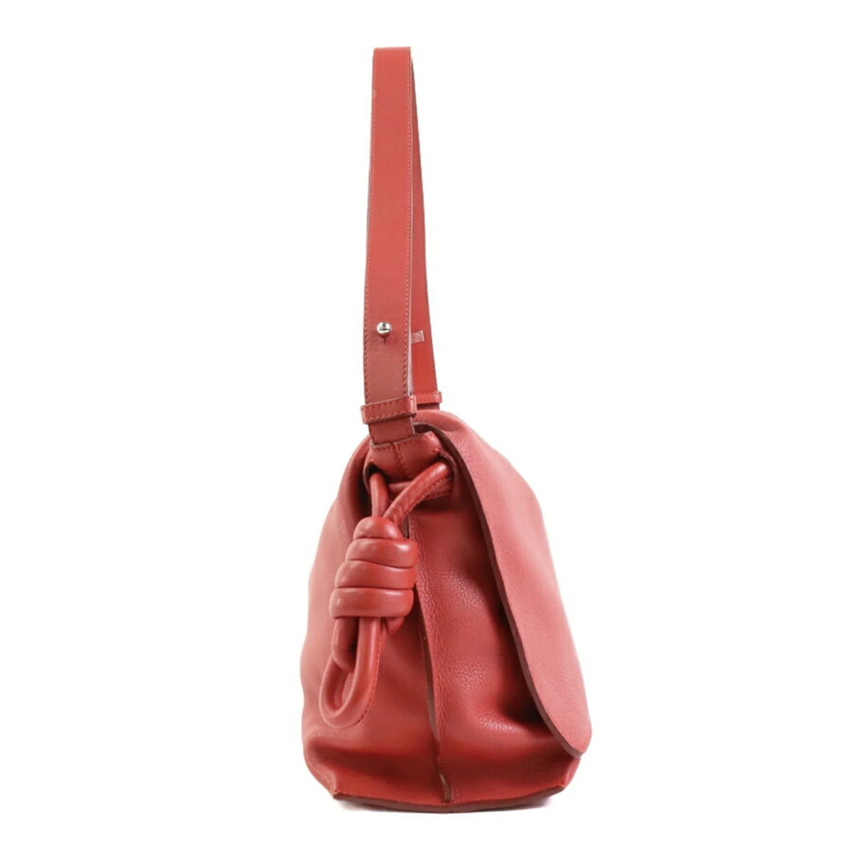 Shoulder Red (Good) Bag LOEWE Orange Leather Women's Pre-Owned
