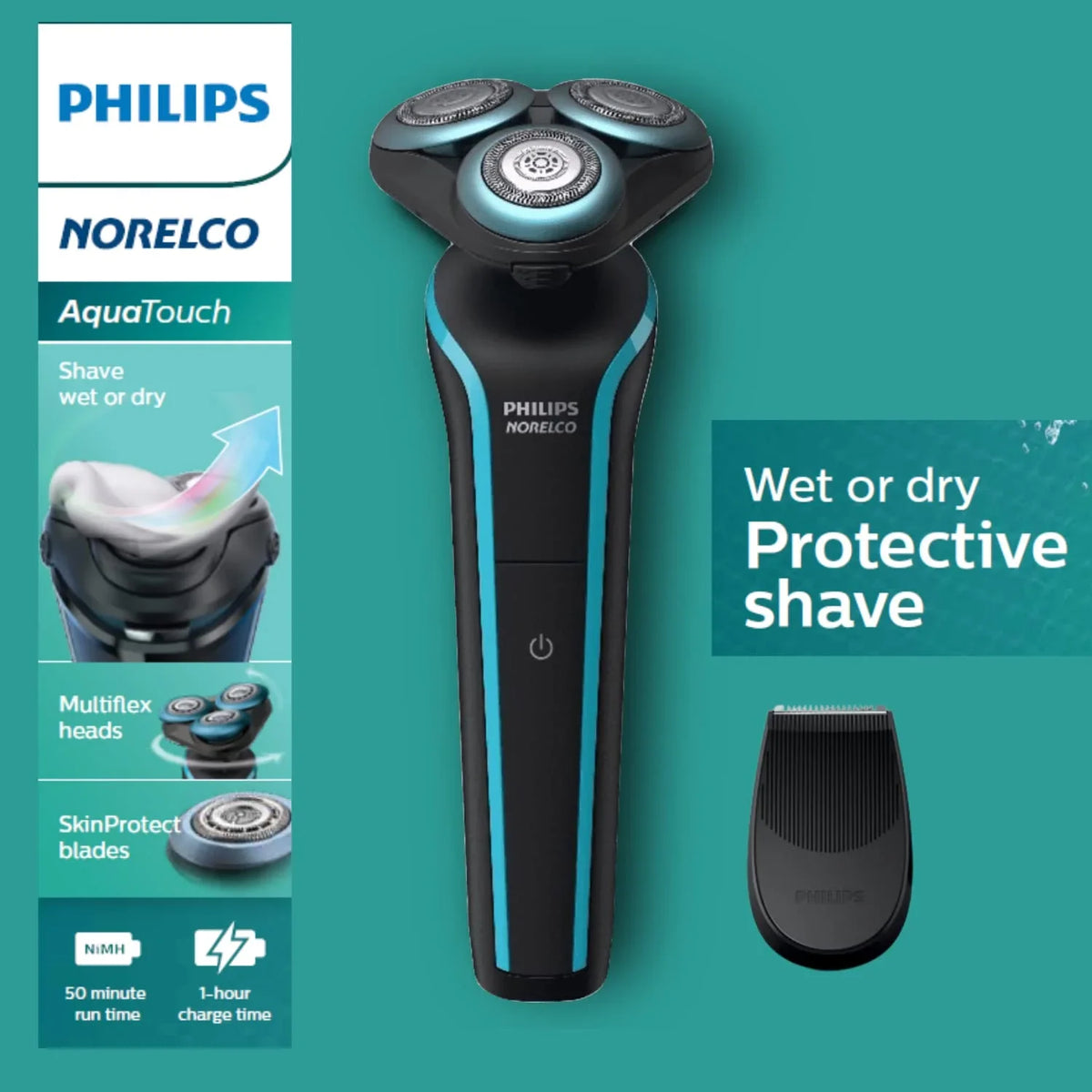 Dry Men Trimmer for Shaver Electric 5000 Wet Rechargeable Norelco Beard Cordless Series