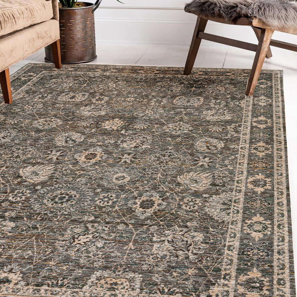 Yarra Rug x Dalyn 7'10" 5' Rugs YA5 Pewter