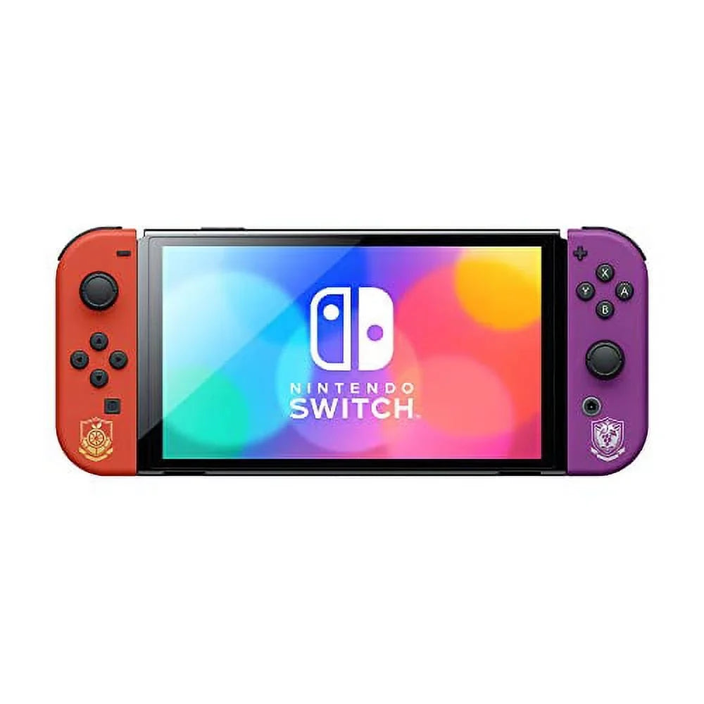 Pokemon(tm) OLED Edition Model: Violet Switch(tm) Scarlet - Nintendo &