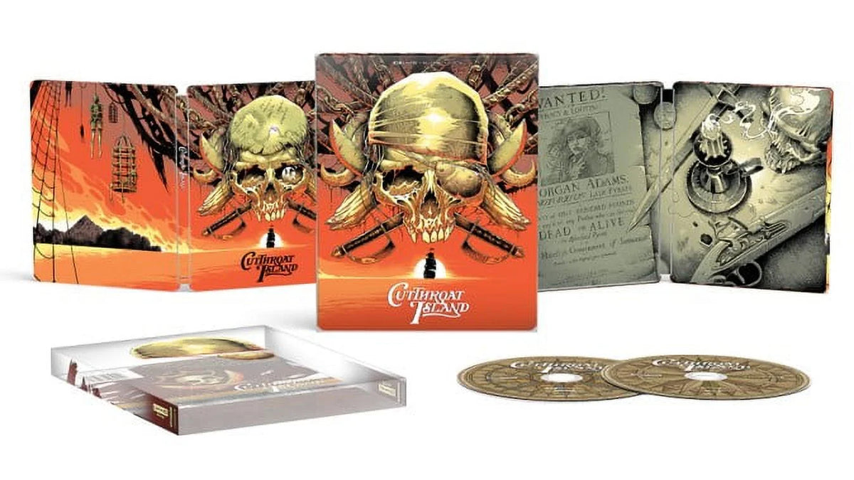 (Steelbook) HD Ultra Digital + (4K + Island Copy) Cutthroat Blu-Ray Exclusive) (Walmart