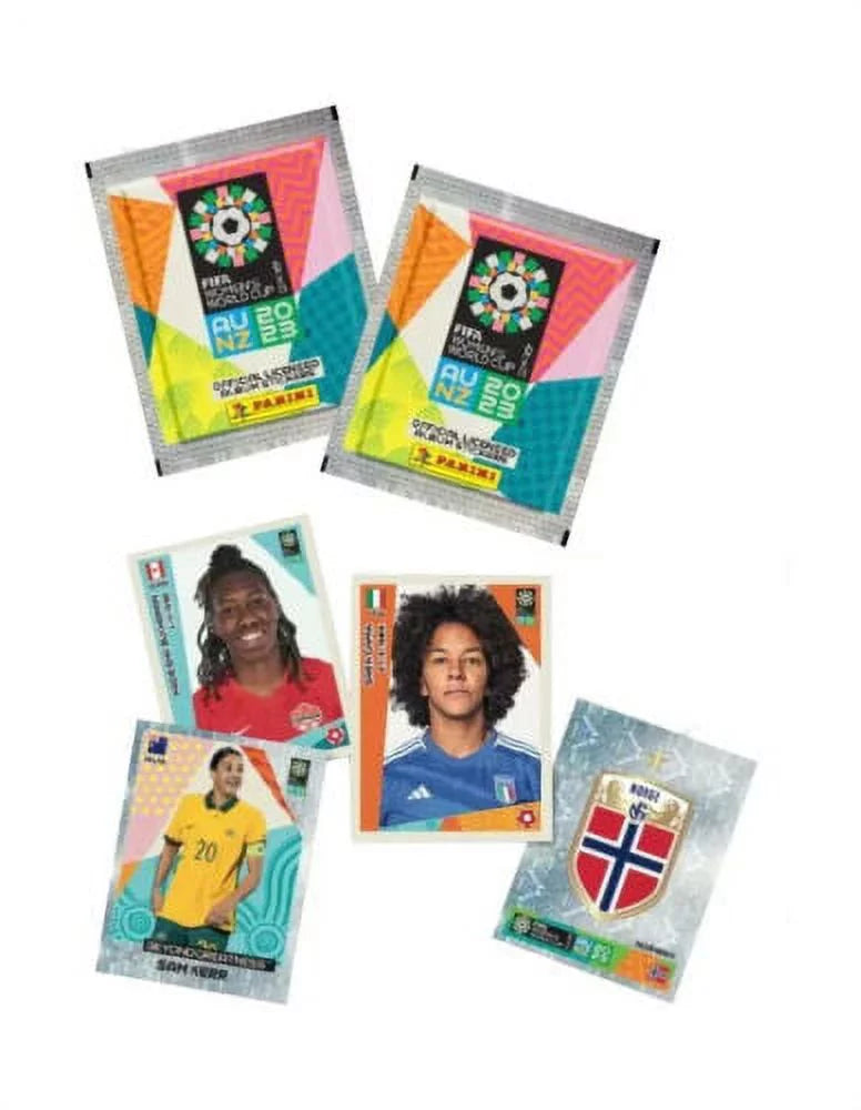 Women’s Official Zealand World Box Sticker Cup 2023 FIFA Panini Australia/New