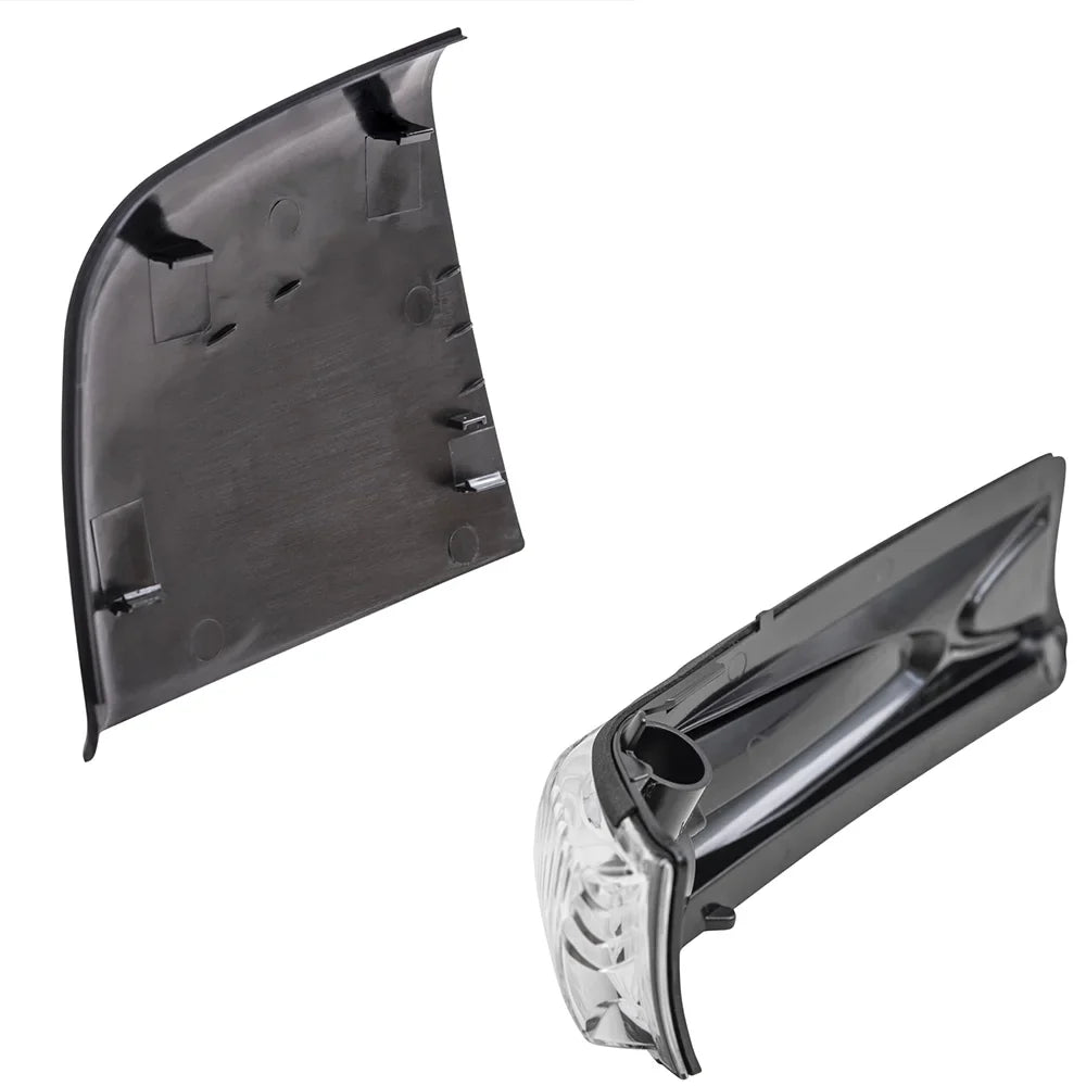 And Base/ST/Tradesman Signal Door 2015-2021 Light Driver Mirror Brock Aftermarket With Black Promaster City Cover Left RAM Textured Turn Compatible Set Replacement