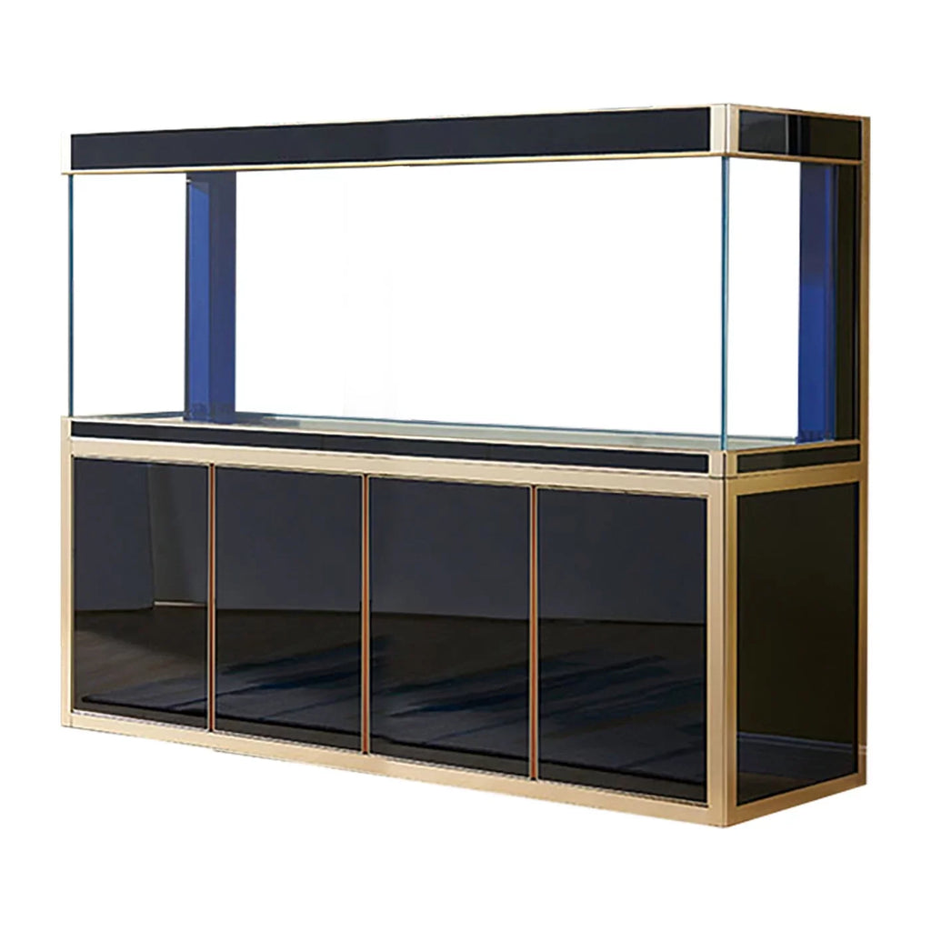 Dream Tempered Gallon 250 and Glass Black Gold Aquarium All-in-one Aqua