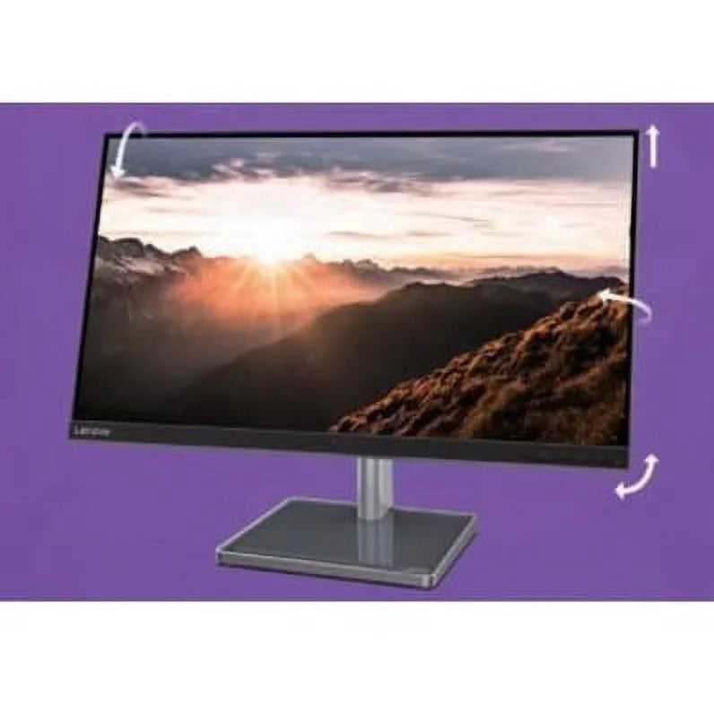 4K Lenovo 28" - WLED LCD Raven Raven UHD 16:9 Monitor L28u-35 Black, - Black