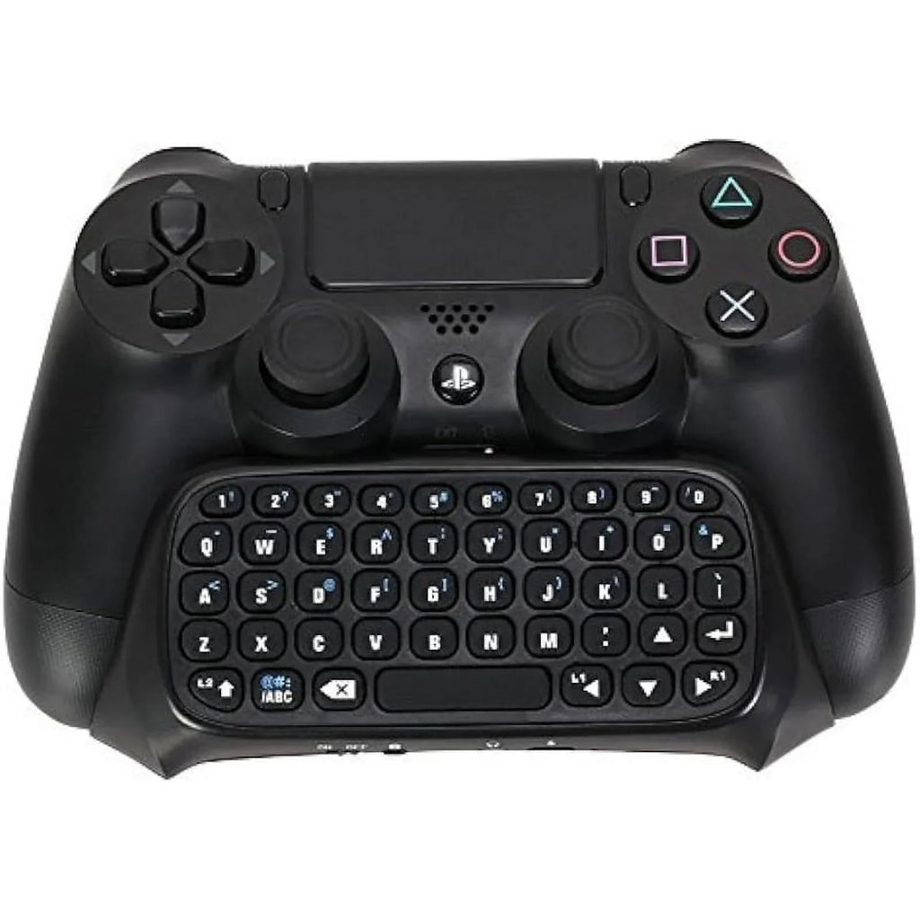 Gaming Keyboard Gamepad Black Wireless Keypad Chatpad Adapter with Joystick Compatible Controller Bluetooth Text Mini Messager -