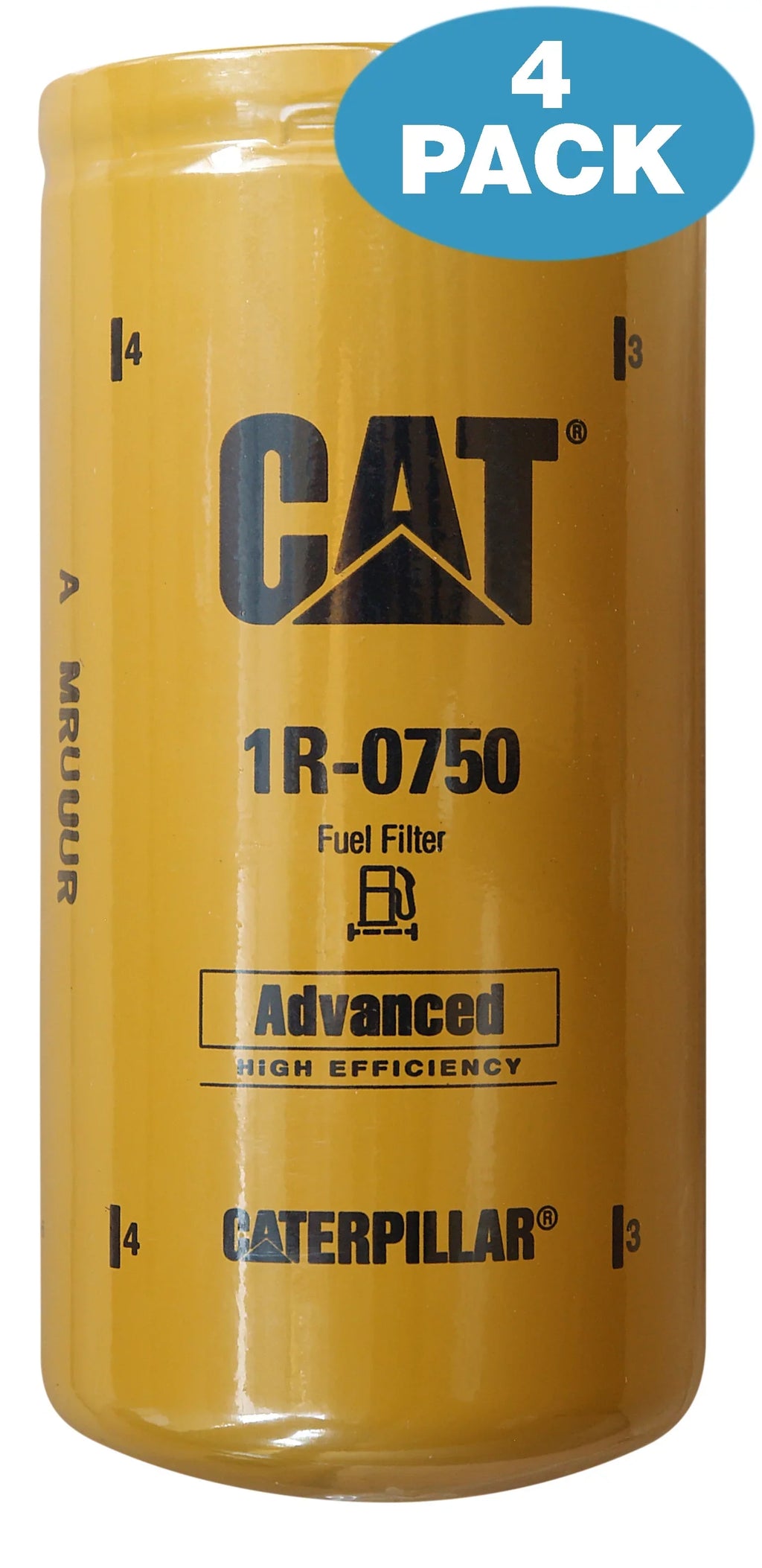 1R-0750 4 Pack Fuel Advanced High Caterpillar Efficiency Filters -
