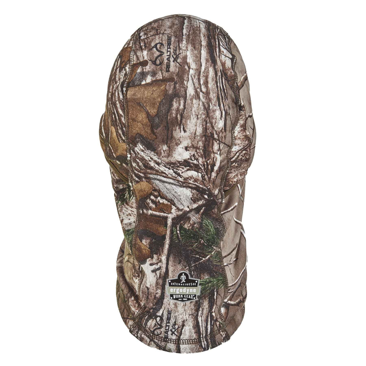 Winter Thermal Mask, RealTree Ski Balaclava, Wind-Resistant N-Ferno Fleece, Ergodyne Camo 6823 Face Mask