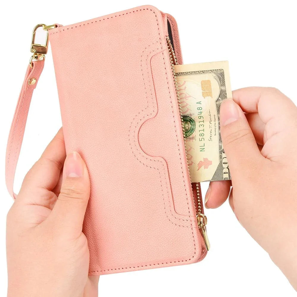 PU Wallet Flip Leather Armor Leather Ulefone Card Zipper for Case Holder Magnetic Cover X9