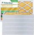 Filters Filterbuy MERV Pleated Furnace Air AC (6-Pack) 11 10x25x4 HVAC