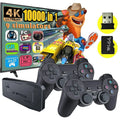 Video TV Family For Classic Controller Retro PS1/GBA/MD 2.4G Game Microea Wireless 4K Gamepads Double Consoles 64G 20000 Gaming Games
