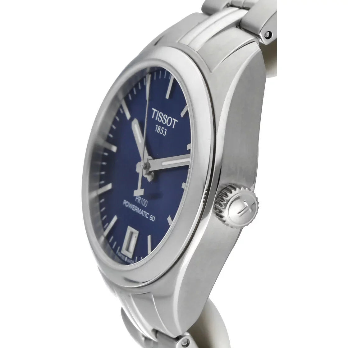 PR100 Powermatic Tissot 33mm Watch Women's T101.207.11.04.100 Steel Automatic 80