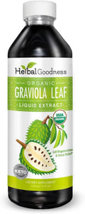Ð & Cell Leaves Bottle (Guanabana) GMO, Extract Relief Support Leaf USDA Liquid Organic, Regeneration Ð Ð & Boost Graviola Kosher 12oz Immune - - Soursop Non - Stress