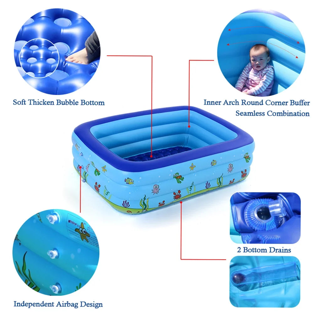 Kid GoolRC Inflatable Bathtub Pool Pool Swimming Portable Swimming Basin