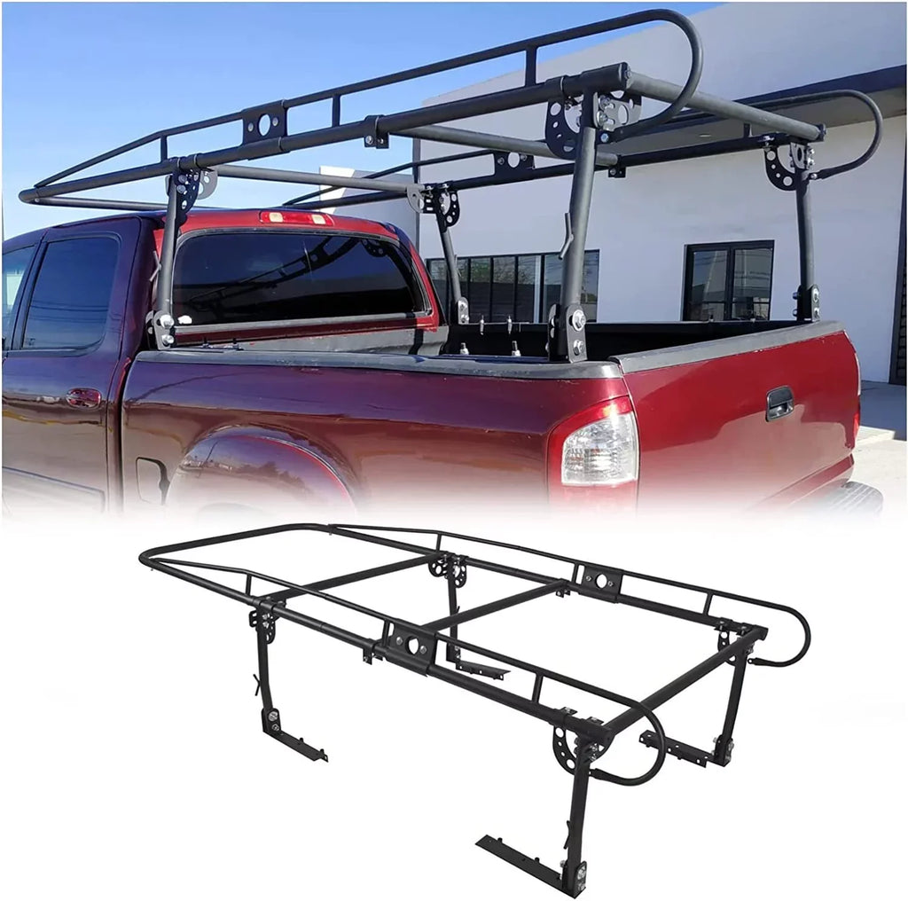 Rack Kayak Truck Contractors Universal Bed Lumber Cab Pickup Inch Bar 1000 Adjustable Over-Cab Side Kojem LBS 60 Rack Long Ladder