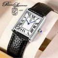 Mens outfit Classic Louie design Lucerne Band Black Pierre Must Watch Vintage Swiss Tank