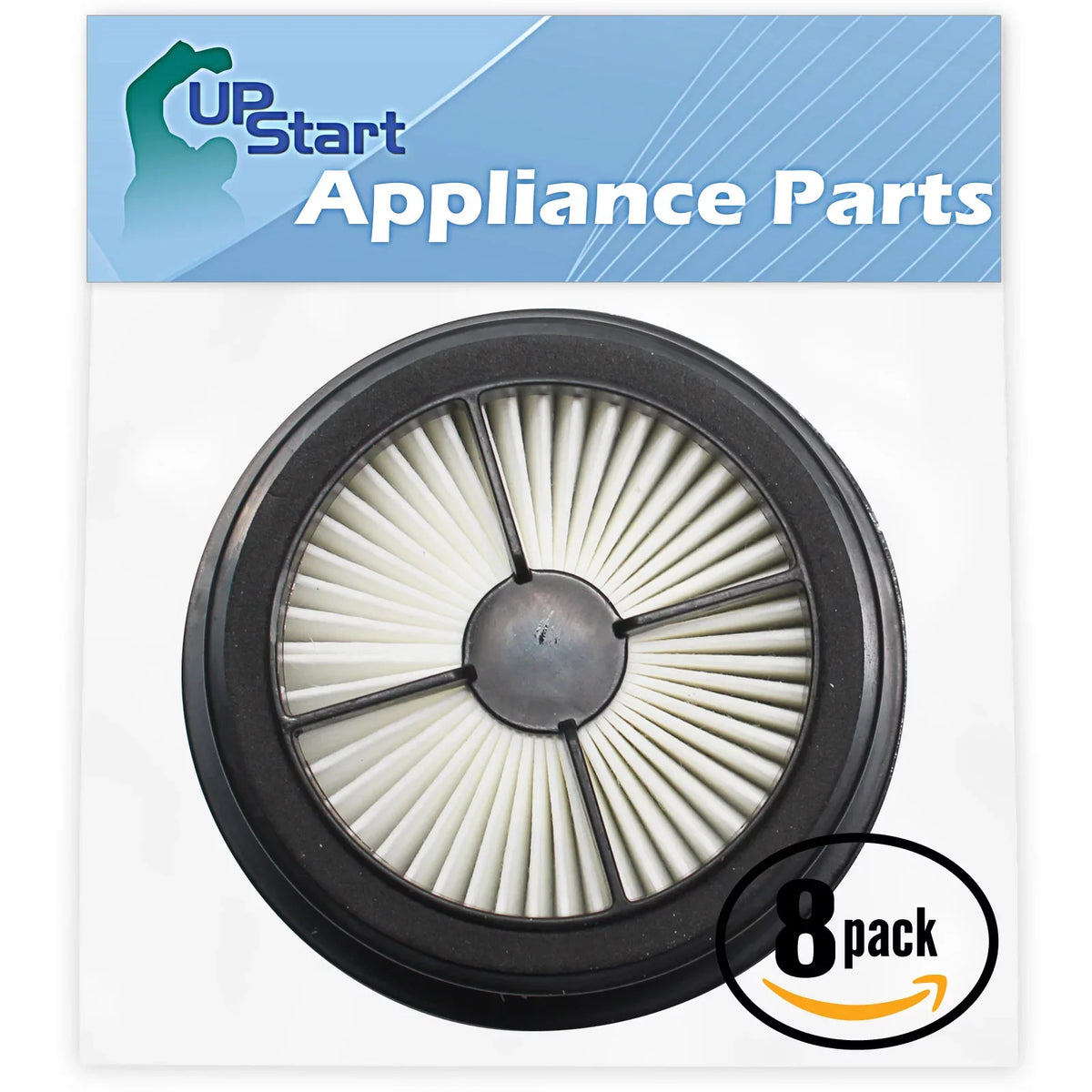 Vacuum Replacement Upright 8-Pack Bagless HEPA Quick Filter Lite Compatible Devil UD20020DI Devil Dirt - Dirt Filter F44